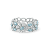 Lukson Blue Tide Lab Grown Diamond Eternity Ring