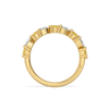 Lukson Petals Lab Grown Diamond Eternity Ring in India