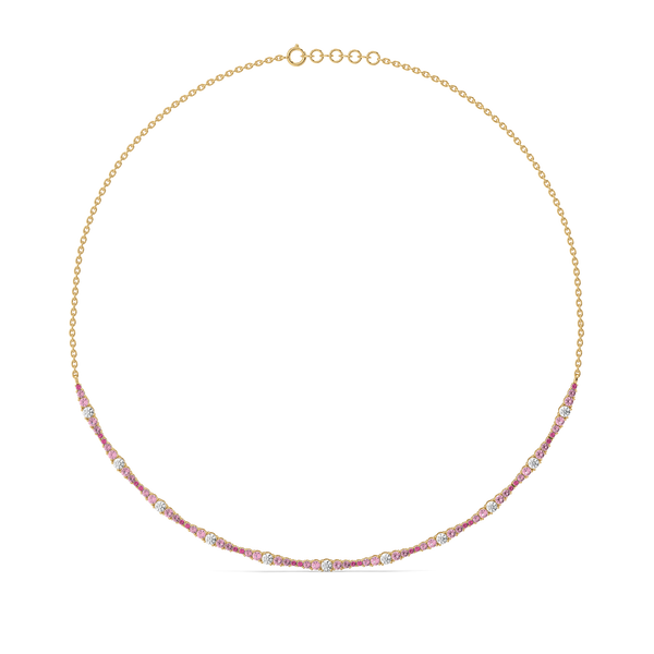 Blushline Lab Grown Diamond Necklace for Women - Lukson