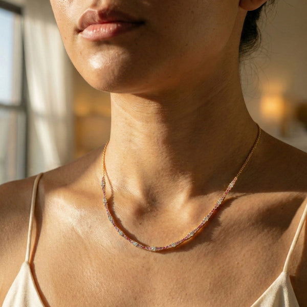 Blushline - Lab Diamond Necklace