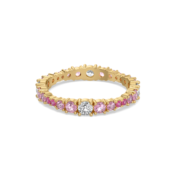 Lukson Blushline Lab Grown Diamond Eternity Ring in India