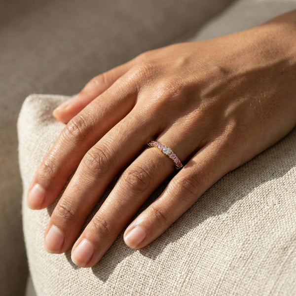 Blushline - Lab Diamond Eternity Ring