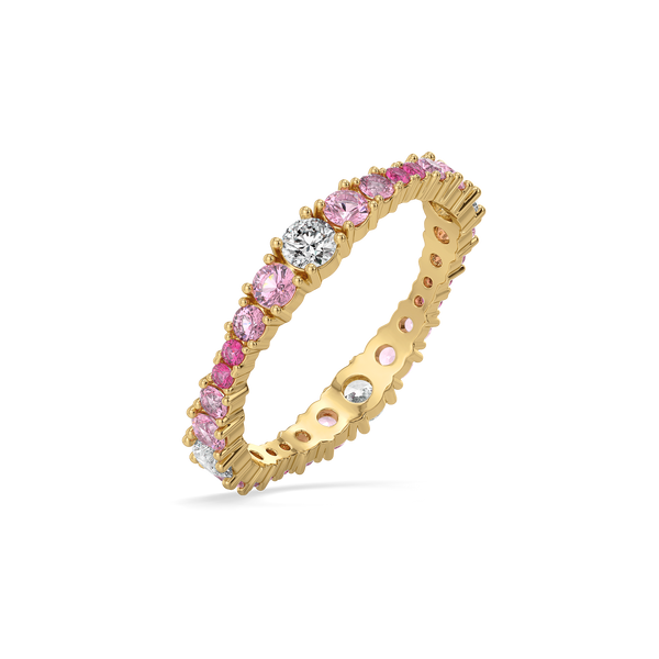 Lukson Blushline Lab Grown Diamond Eternity Ring