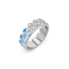 Lukson Blue Haze Lab Grown Diamond Eternity Ring Online