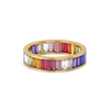 Lukson Colorburst Lab Grown Diamond Eternity Ring
