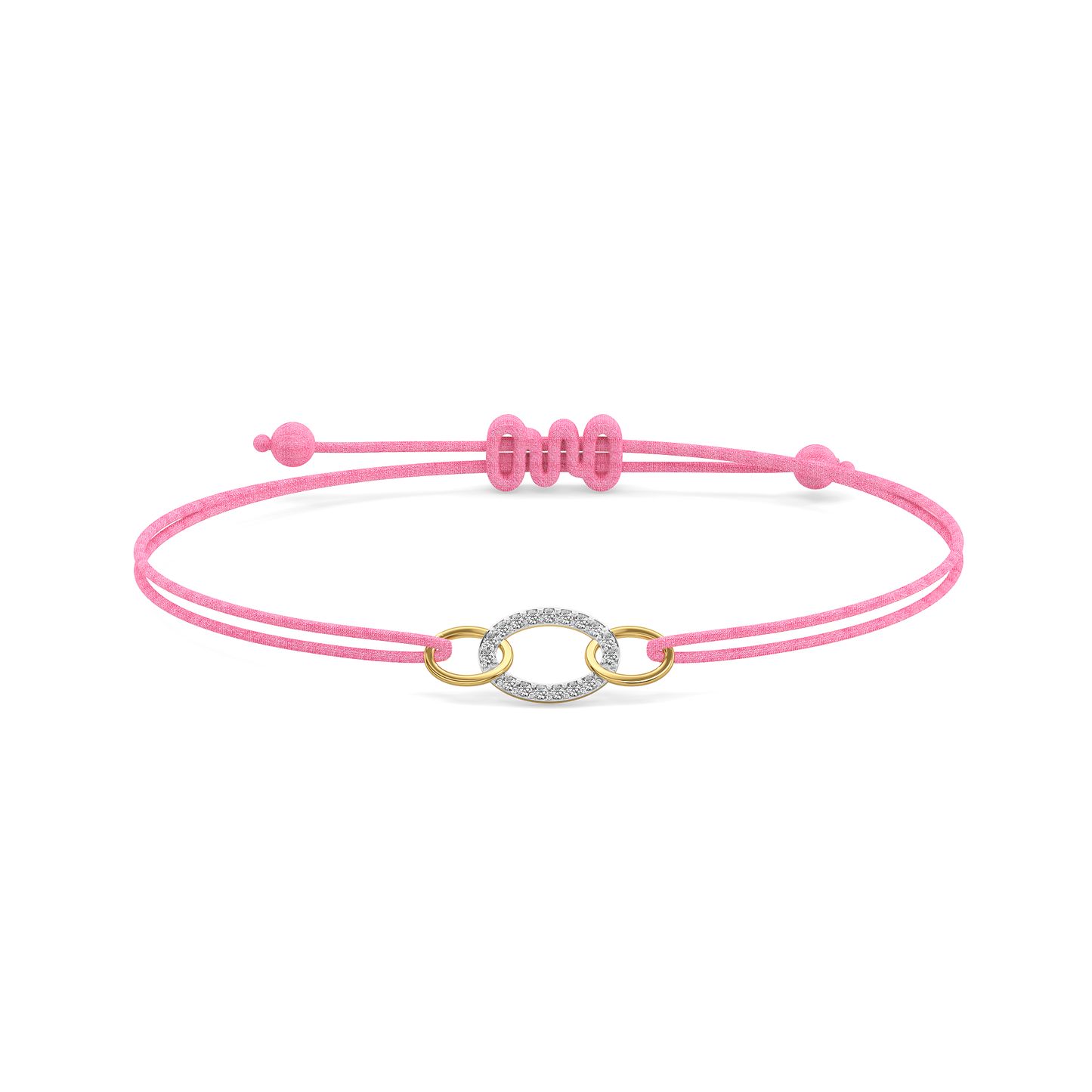 Link & Laugh – Lab Diamond BFF Bracelet