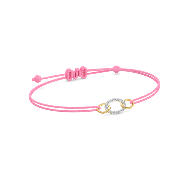 Lukson Link & Laugh – Lab Grown Diamond BFF Bracelet