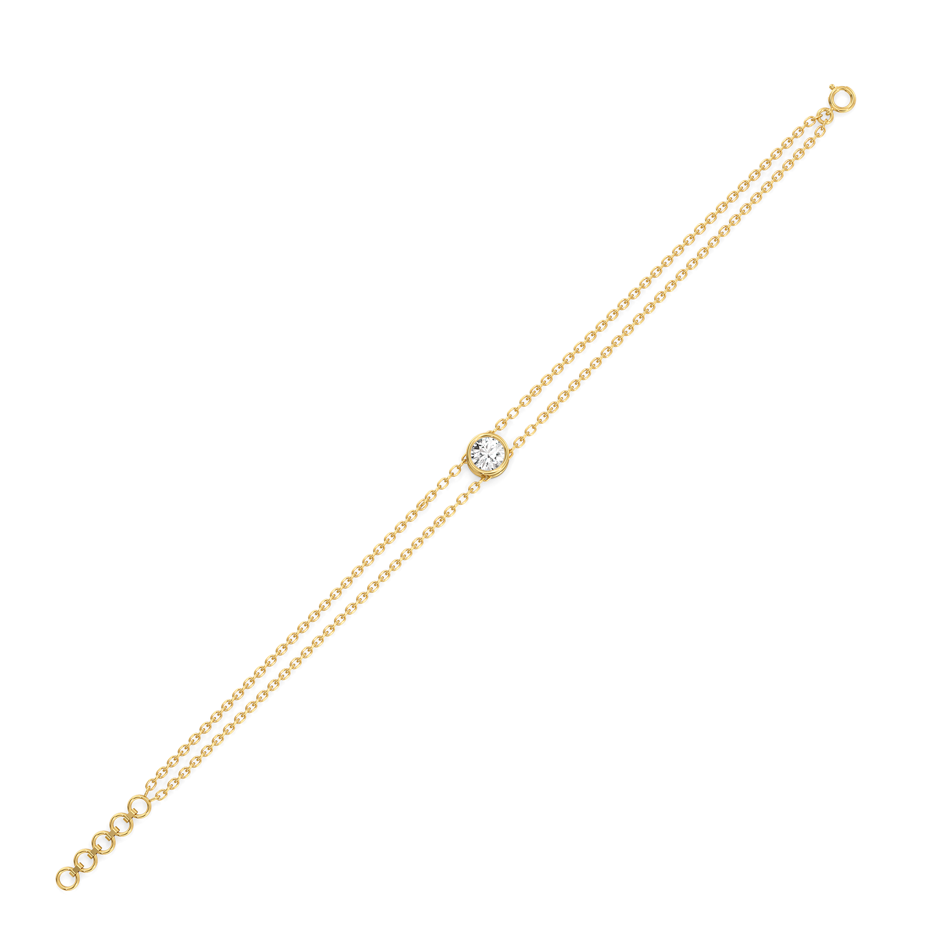 Monica’s Signature Stack – Lab Diamond Bracelet