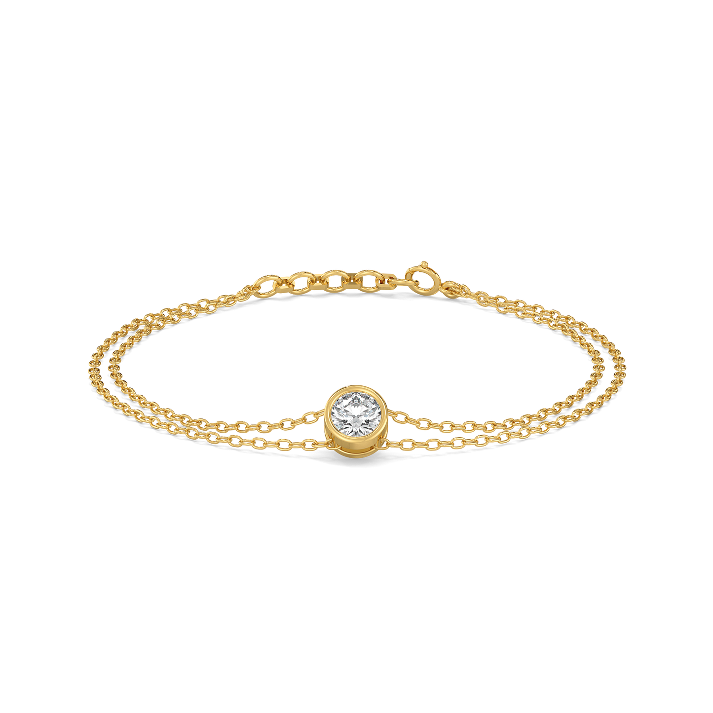 Monica’s Signature Stack – Lab Diamond Bracelet