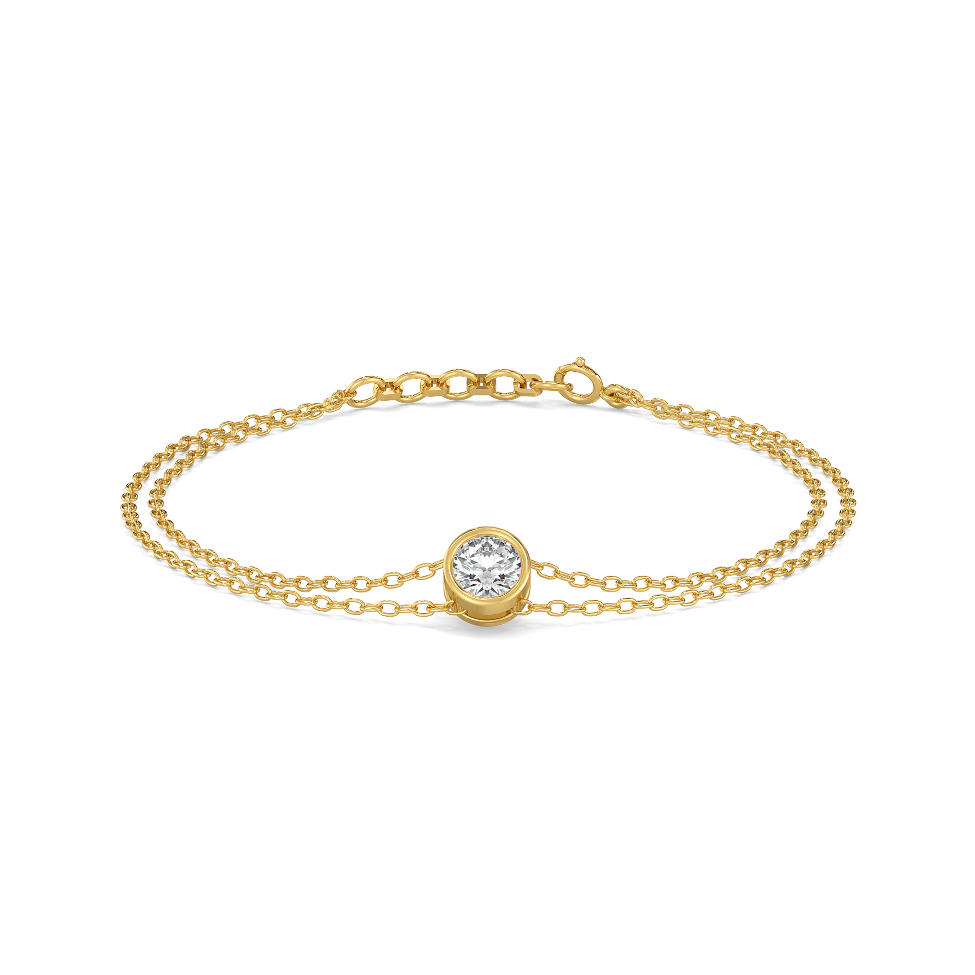 Monica’s Signature Stack – Lab Diamond Bracelet