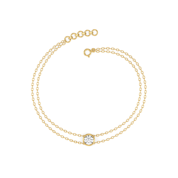 Monica’s Signature Stack – Lab Diamond Bracelet
