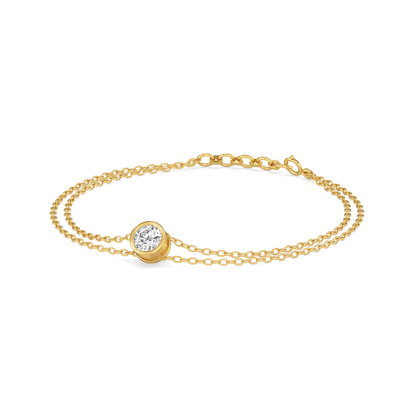 Monica’s Signature Stack – Lab Diamond Bracelet