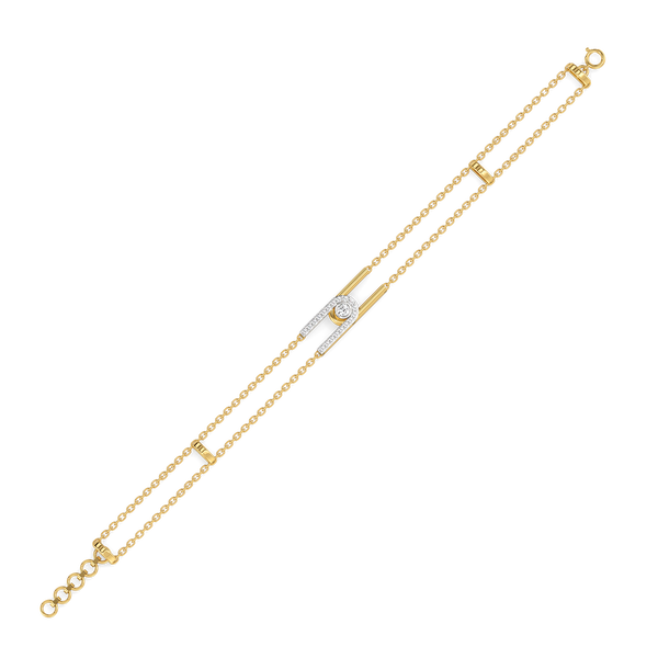 Linked For Life – Lab Grown Diamond Bracelet for Women - Lukson