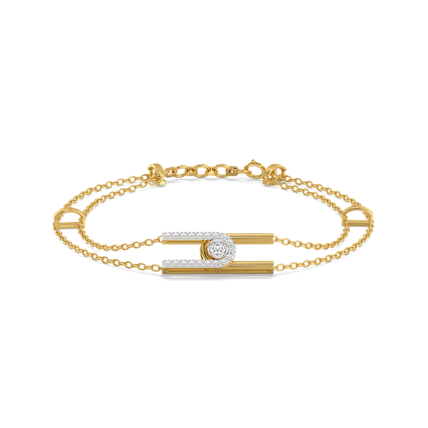 Linked For Life – Lab Grown Diamond Bracelet - Lukson