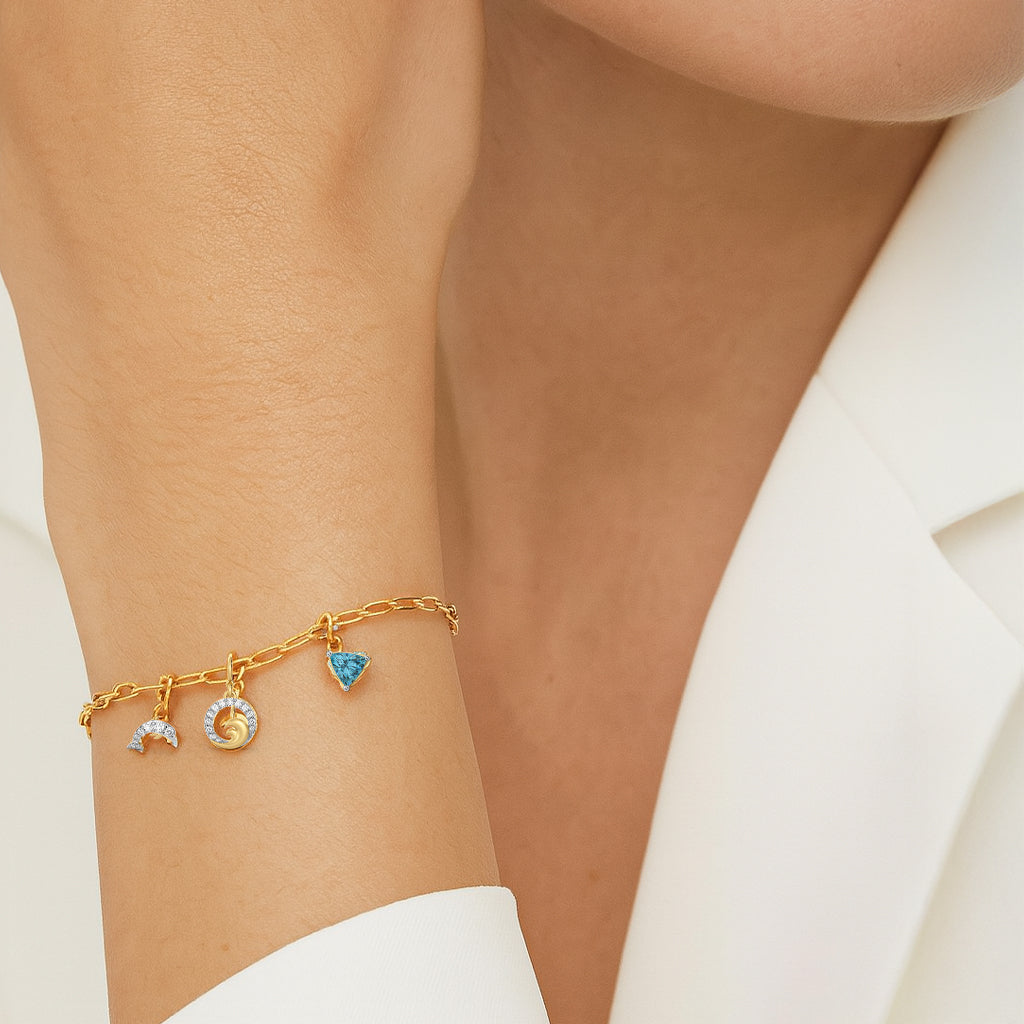 Tidal Trinkets - Lab Diamond Sea Charms