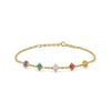 Color-Coded Monica – Lab Diamond Bracelet