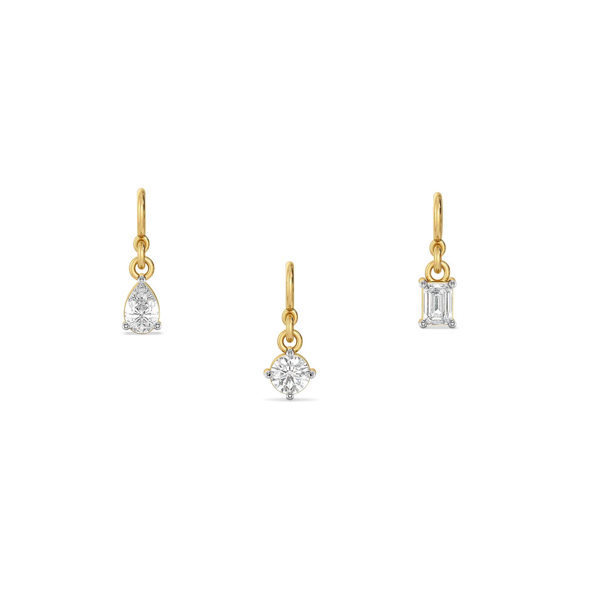 Soulful Spark – Lab Diamond Charm Set