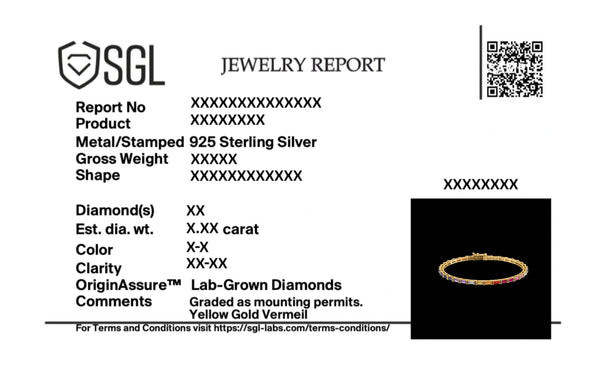 Colourburst - Lab Diamond Bracelet