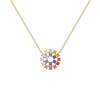 Chromatic Loop - Lab Diamond Necklace