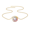 Chromatic Loop - Lab Diamond Necklace