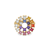 Chromatic Loop - Lab Diamond Ring