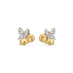 Tiny Blessing - Lab Diamond Stud Earrings