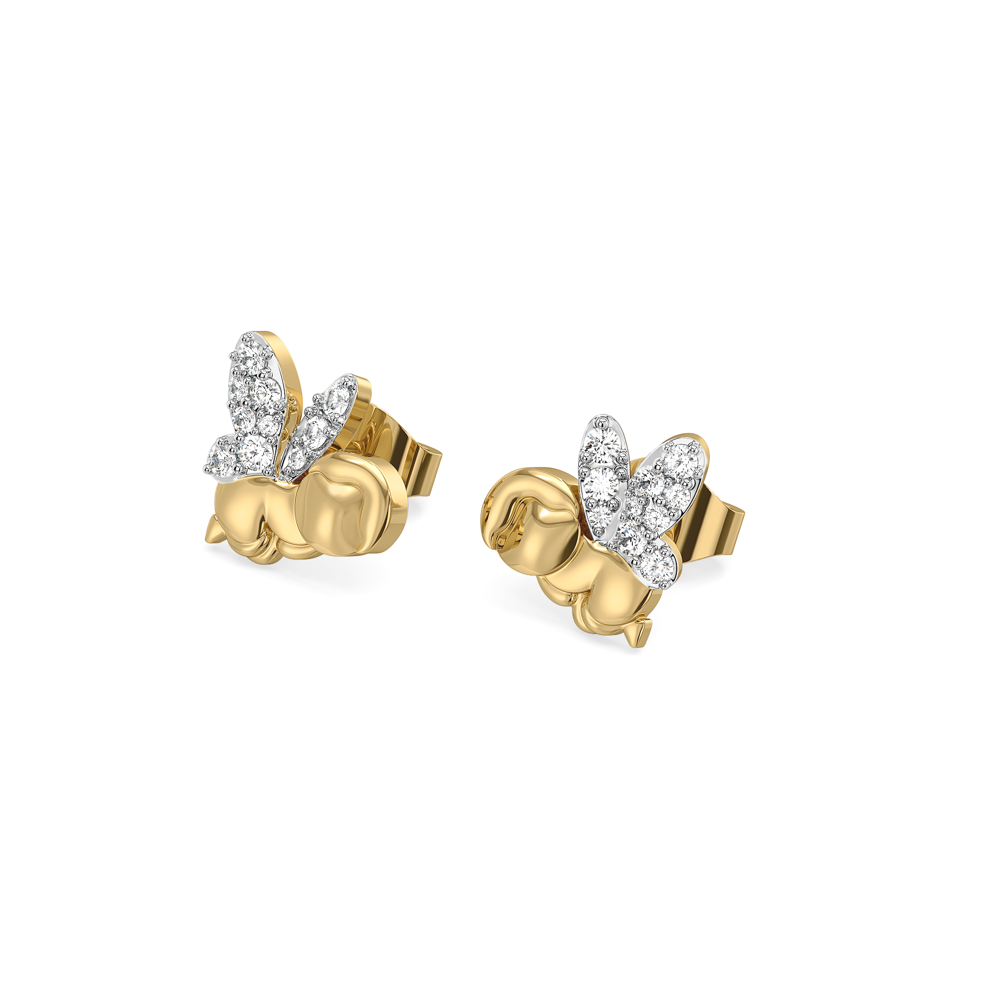 Tiny Blessing - Lab Diamond Stud Earrings