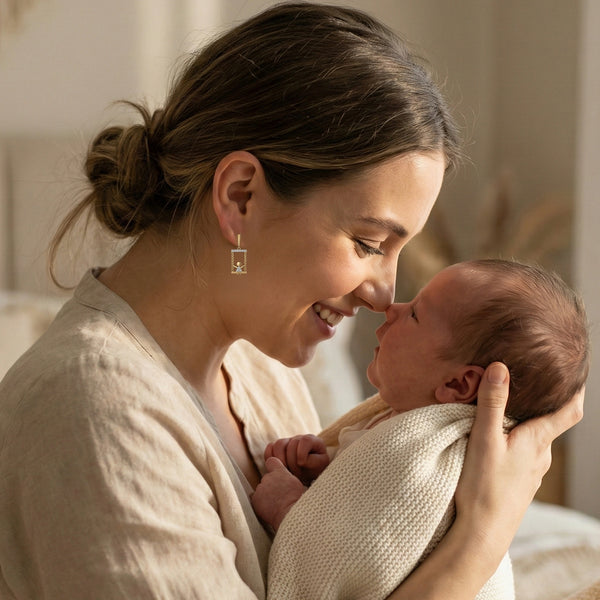 Little Swing - Lab Diamond Drop Earrings