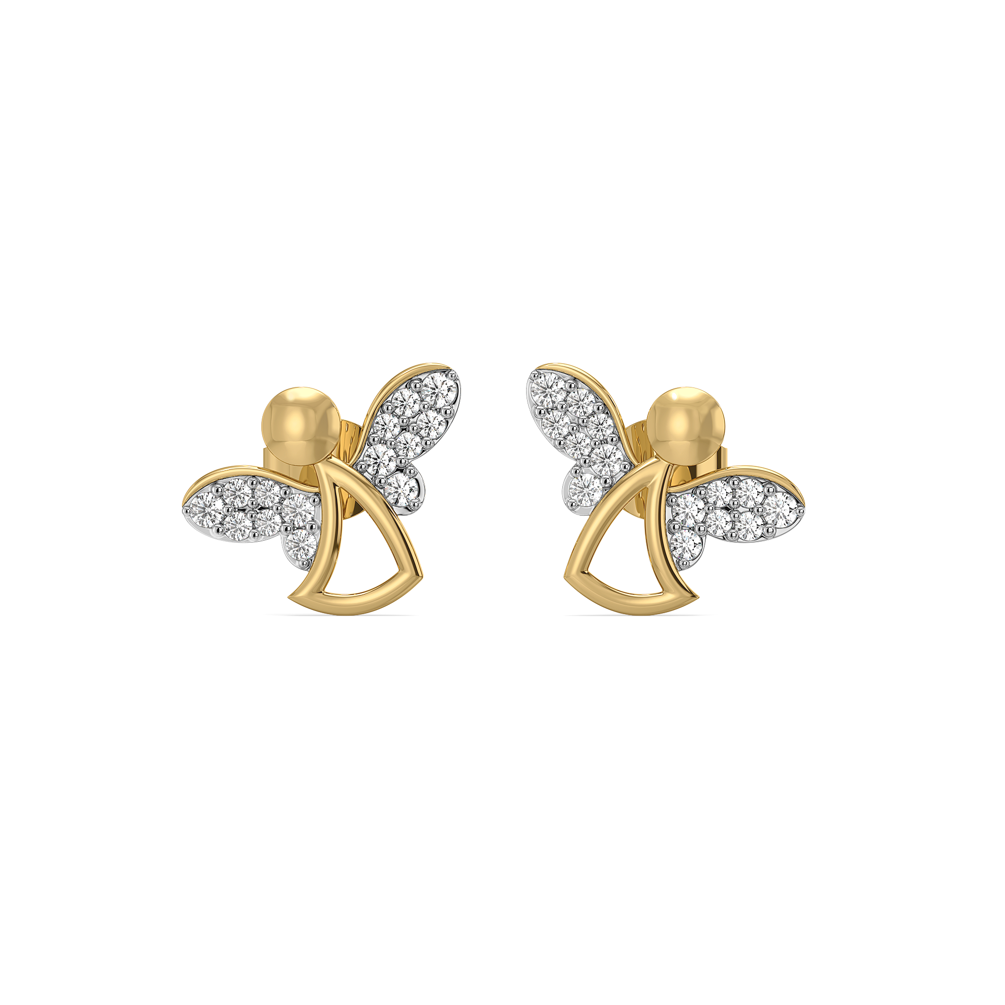 Light Guardian - Lab Diamond Stud Earrings