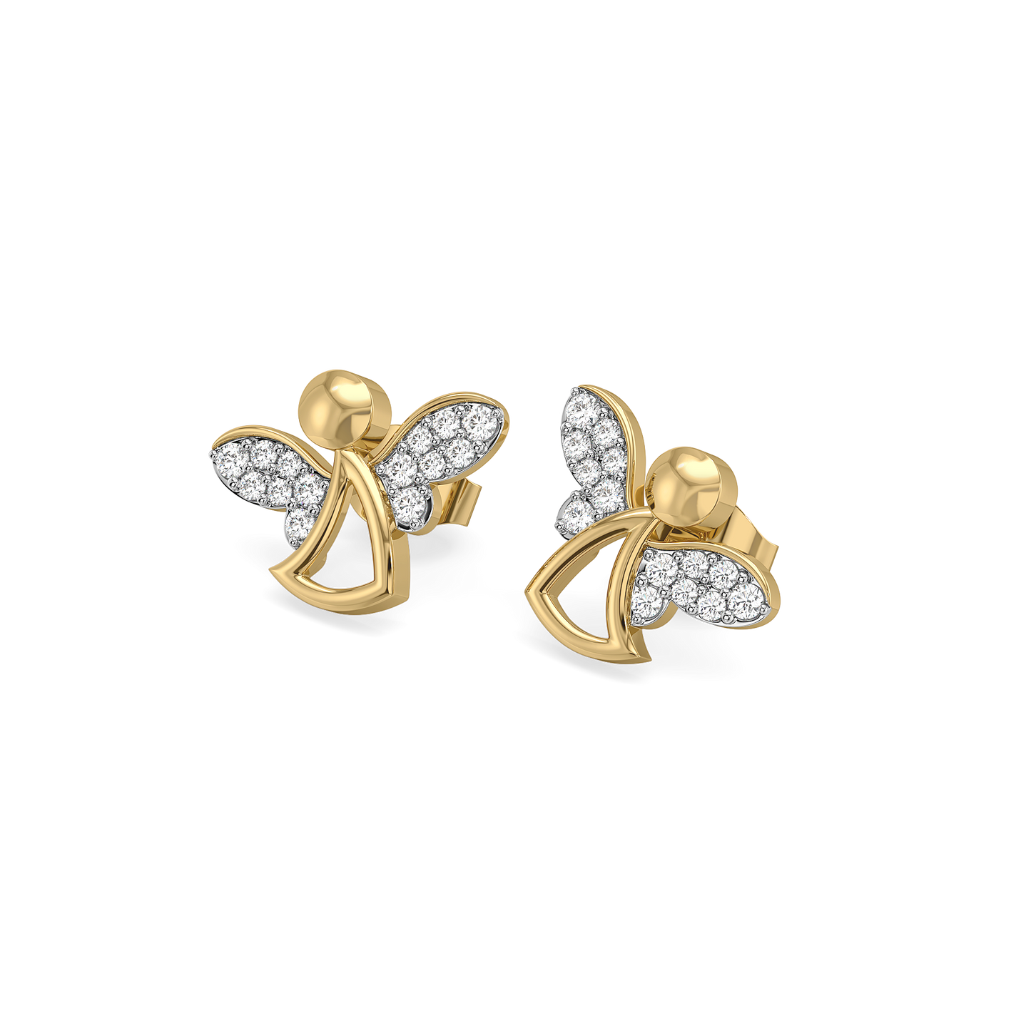 Light Guardian - Lab Diamond Stud Earrings