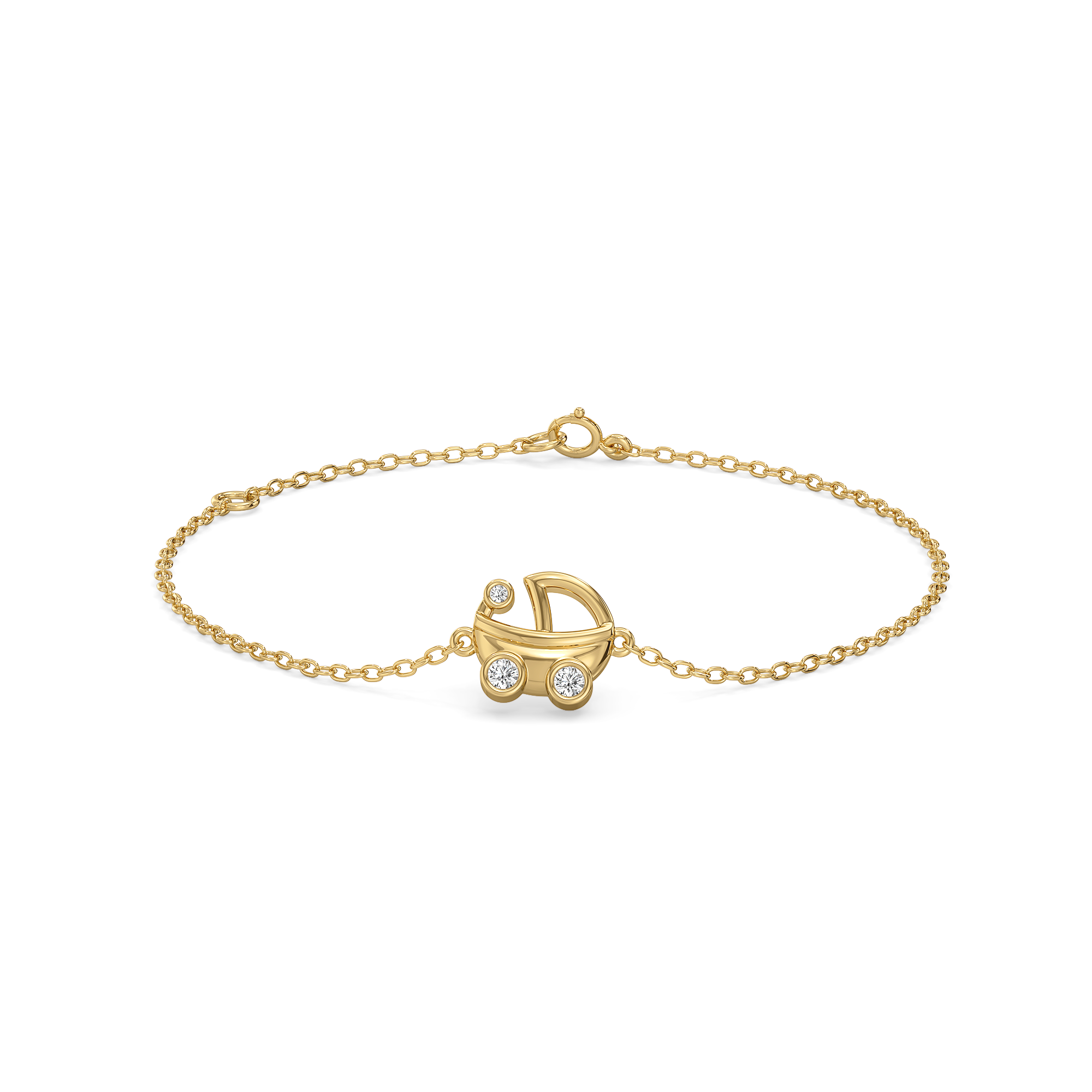 Cradle Glow - Lab Diamond Bracelet