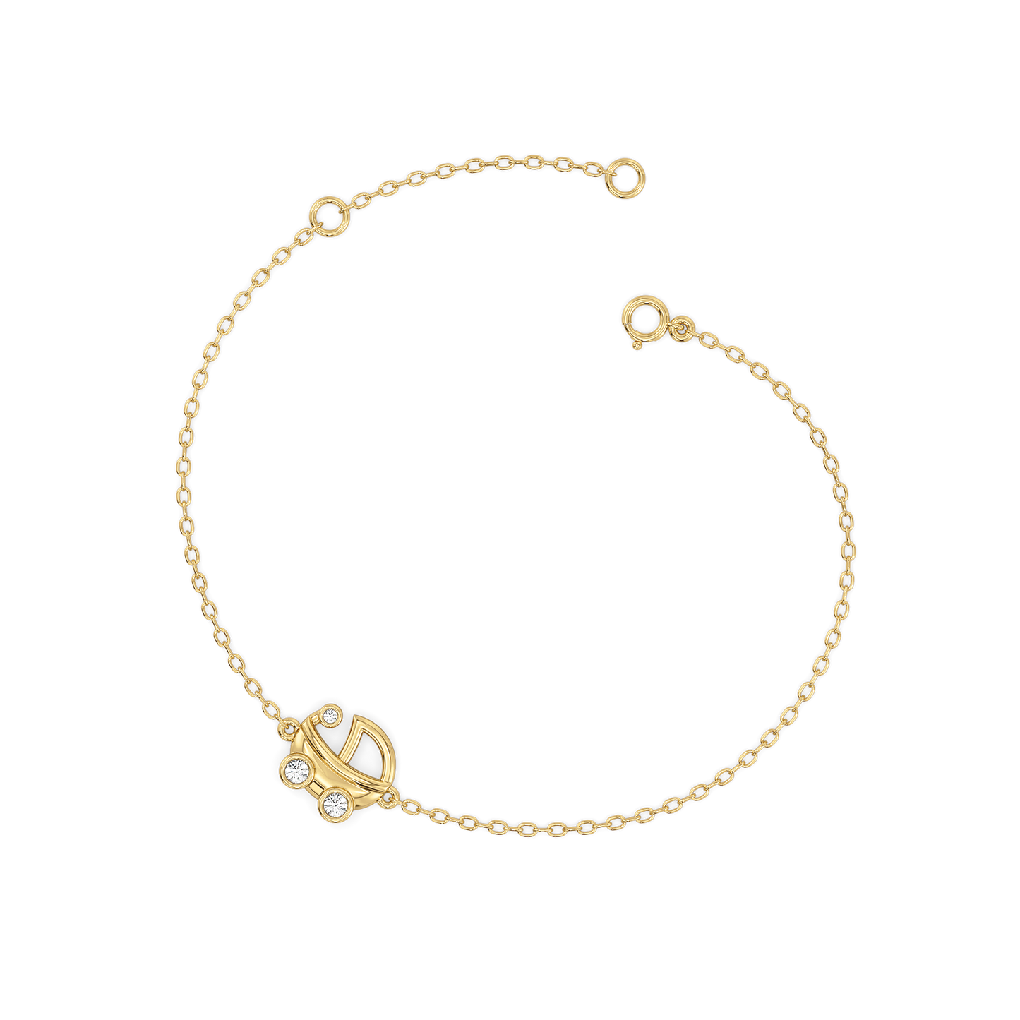 Cradle Glow - Lab Diamond Bracelet