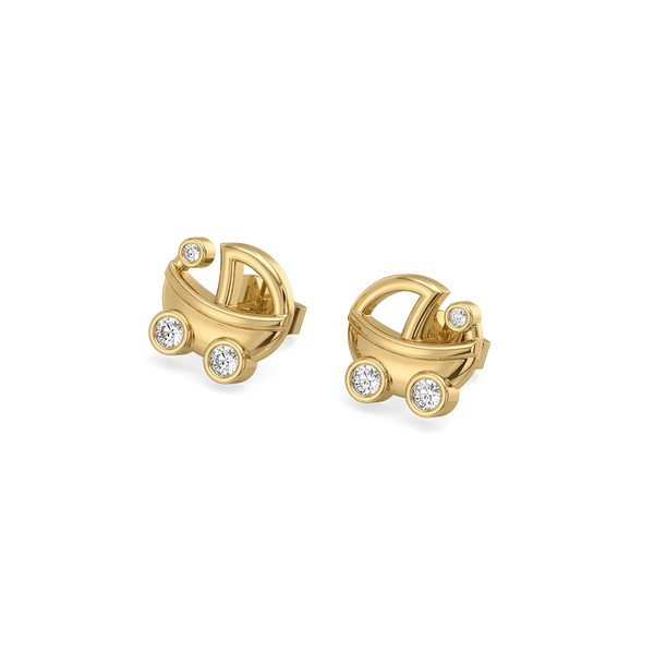 Lukson Lab Diamond Stud Earrings Online