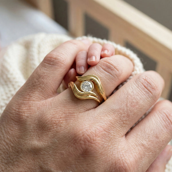 Palm of Love - Lab Diamond Ring