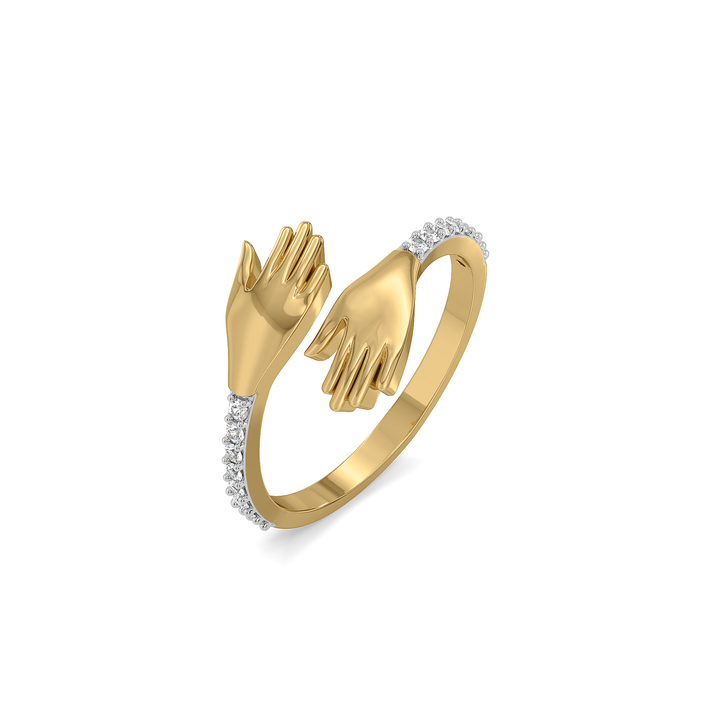 Holding You - Lab Diamond Ring