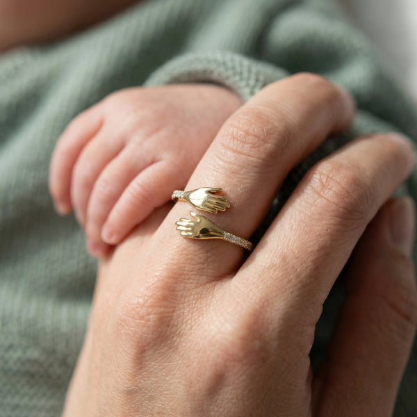 Holding You - Lab Diamond Ring