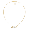 First Steps Lab Grown Diamond Necklace Online in India- Lukson