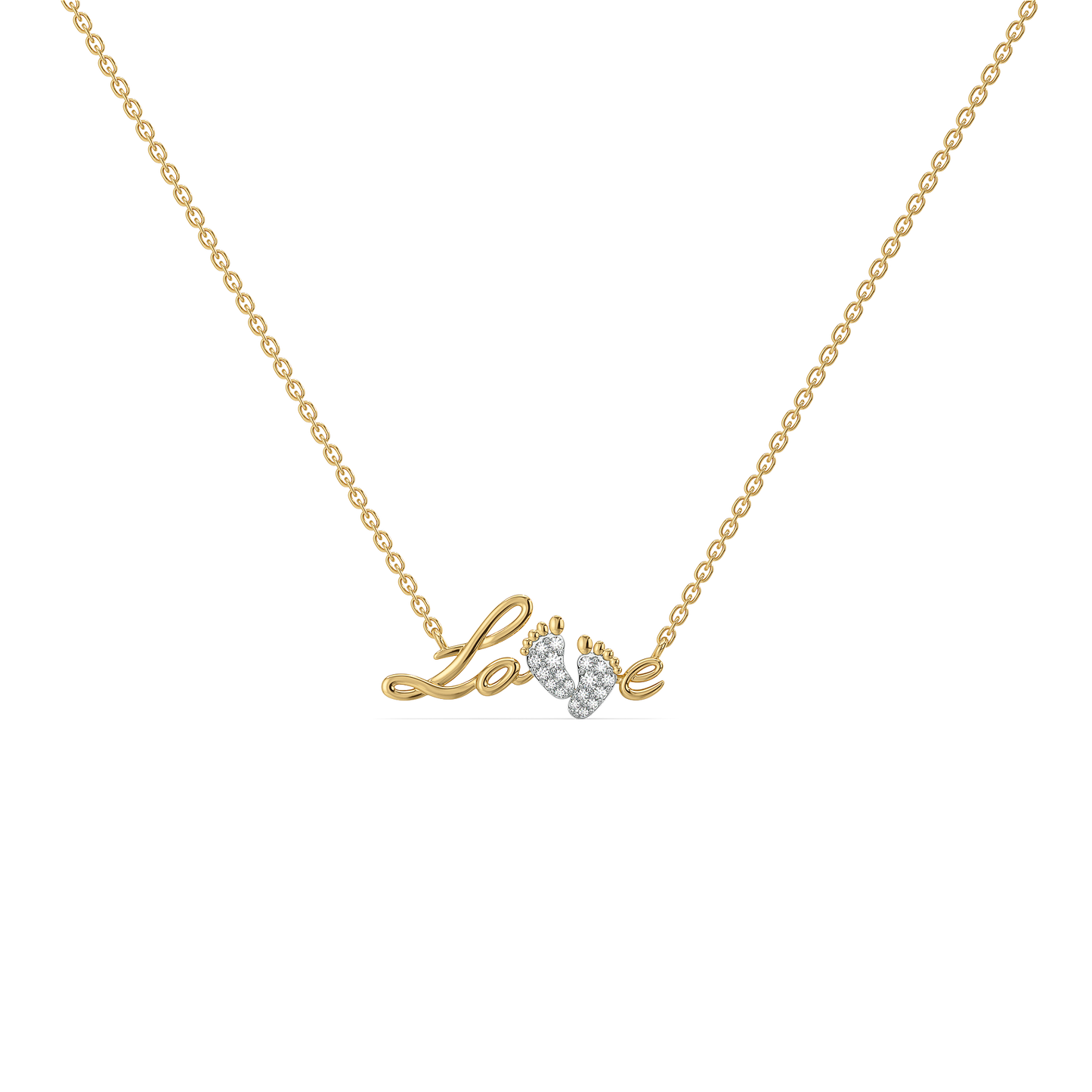 First Steps - Lab Diamond Necklace