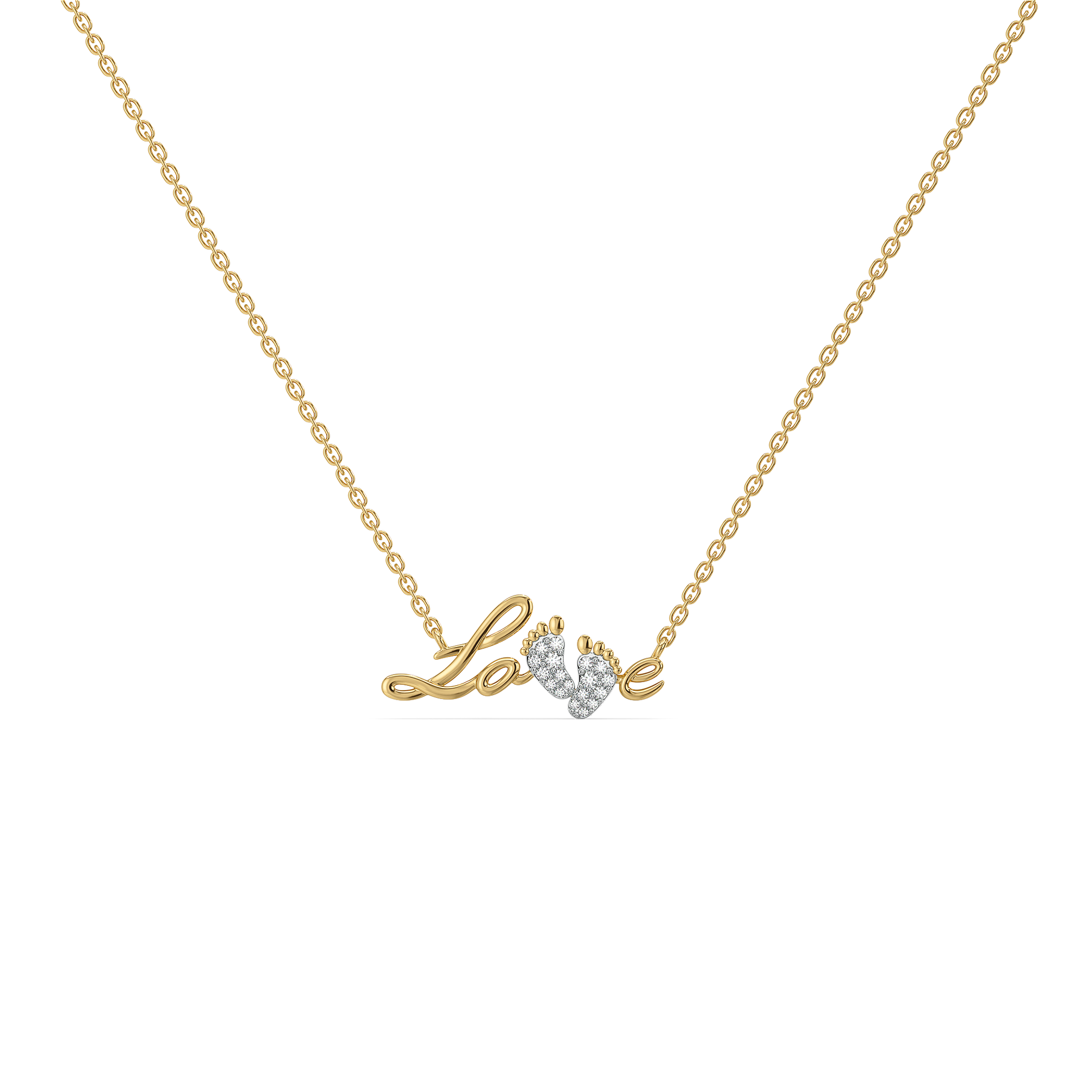 First Steps - Lab Diamond Necklace