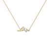 Lukson First Steps Lab Grown Diamond Necklace