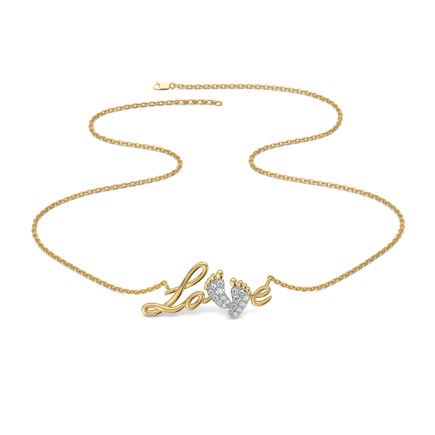 First Steps - Lab Diamond Necklace