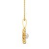Crystal Pearls - Lab Diamond Pendant
