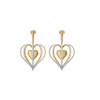 Lukson Wrapped in Love Lab Grown Diamond Drop Earrings Online