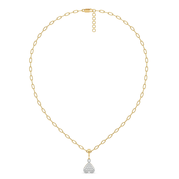 Promise Within - 18kt Gold Vermeil Lab Grown Diamond Necklace - Lukson