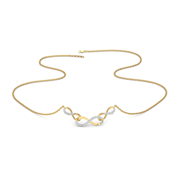 Eternal Infinity Lab Grown Diamond Necklace for Women - Lukson