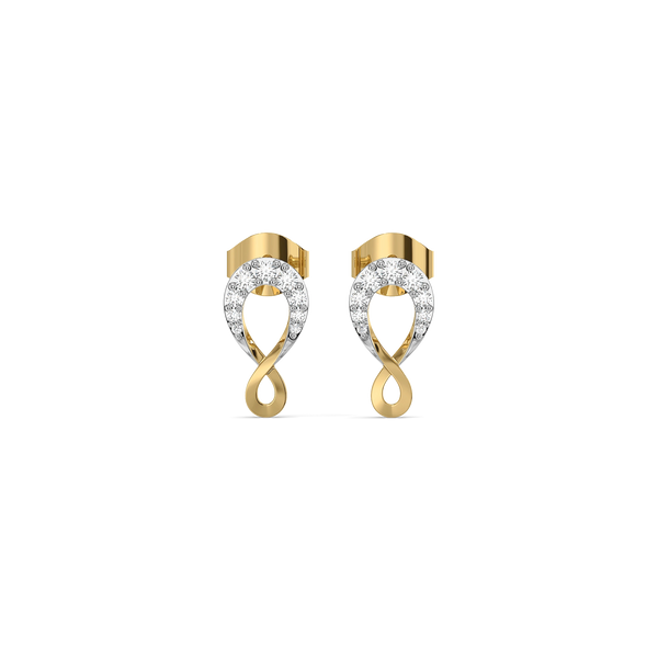 Lukson Endless You Lab Grown Diamond Stud Earrings for Women