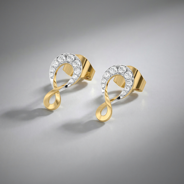 Endless You - Lab Diamond Stud Earrings