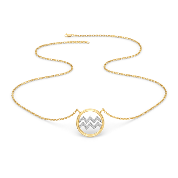 Lukson Aquarius Flow - Lab Grown Diamond Necklace