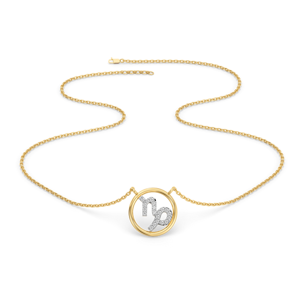 Capricorn Crown - Lab Grown Diamond Necklace for Women - Lukson