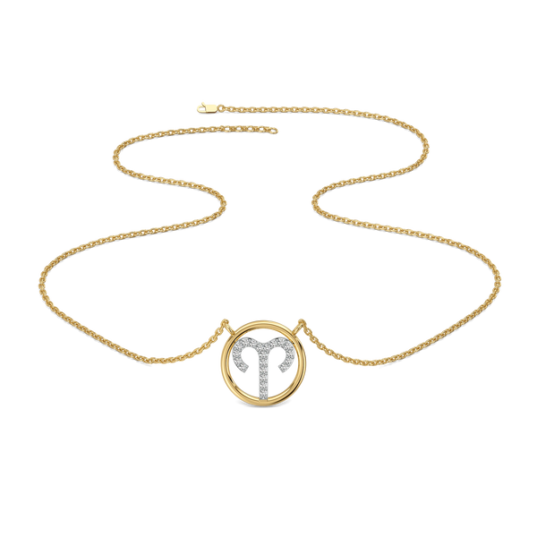 Aries Ember - Lab Grown Diamond Necklace for Women - Lukson